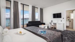 Posteľ alebo postele v izbe v ubytovaní Marina Baotić Apartments