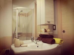 Ванная комната в Lovely house in Ostuni monolocale 30mq