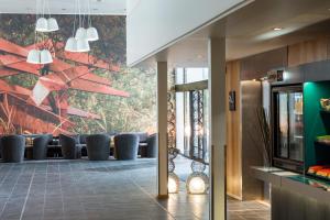 Kuchyň nebo kuchyňský kout v ubytování Quality Hotel Entry