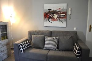 Część wypoczynkowa w obiekcie Apartamento El Mirador de Cadiz