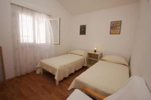 Posteľ alebo postele v izbe v ubytovaní Apartments Jolanda