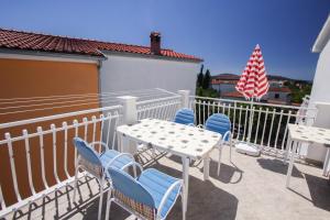 Balkón alebo terasa v ubytovaní Apartments Jolanda