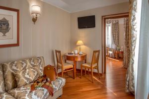Posezení v ubytování Albergo Ottocento
