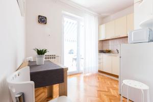 Kuchnia lub aneks kuchenny w obiekcie Apartments Tomislav Primorska