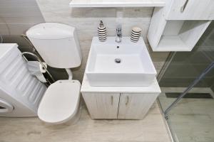 Koupelna v ubytování Apartment Nela