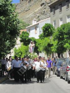 Hostia v ubytovaní Refugio del Segura