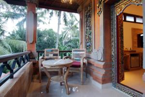 Balkón nebo terasa v ubytování Ubud Terrace
