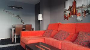A seating area at rosa sensat