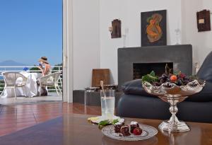 Posezení v ubytování Villa Oriana Relais