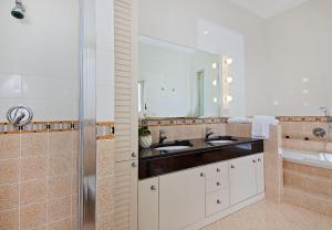 Koupelna v ubytování Villa Oriana Relais