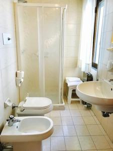 Koupelna v ubytování Hotel 2 Magnolie