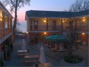 Budynek, w którym mieści się apartament