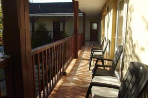 Balkon lub taras w obiekcie Patio Apartamenty i Pokoje