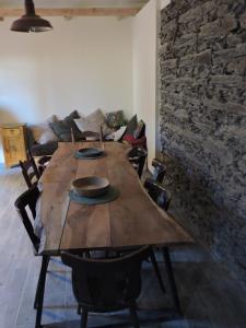 Posezení v ubytování Sno House in Kazbeg