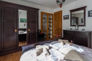 Postel nebo postele na pokoji v ubytování Country Villa St Anton