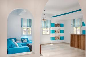 Un lugar para sentarse en Terra Blue Santorini