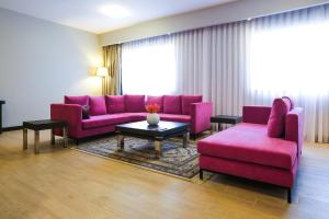 พื้นที่นั่งเล่นของ Radisson Blu Hotel, Abidjan Airport