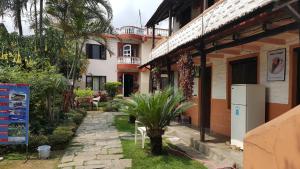 Zahrada ubytování Nepali Cottage Guest House