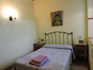Cama o camas de una habitación en Balkonpe Landa Etxea