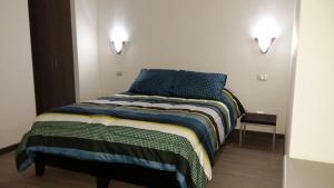 Krevet ili kreveti u jedinici u okviru objekta Condominio Pucon Andino