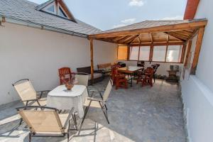 Posezení v ubytování Casa ARBO