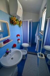 Koupelna v ubytování Residence Le Onde