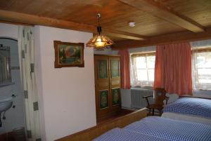Postel nebo postele na pokoji v ubytování Pension Wassererhof