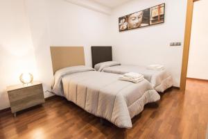 Postel nebo postele na pokoji v ubytování Apartamento Completo Boquerón de Granada