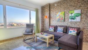 Posezení v ubytování Edificio Prieto Vivienda 2D