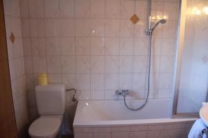 Łazienka w obiekcie Pension Schwemberger ohne Frühstück
