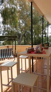 Balkón alebo terasa v ubytovaní Villa Morgante B&B