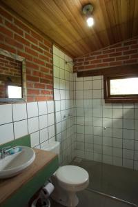 Vannituba majutusasutuses Loft no campo próximo ao Vale dos Vinhedos