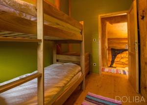 Postel nebo postele na pokoji v ubytování Country House Doliba