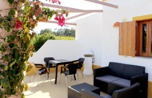 Posezení v ubytování Casa Das Romãs