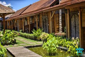Zahrada ubytování Benthos Bali Dive Resort