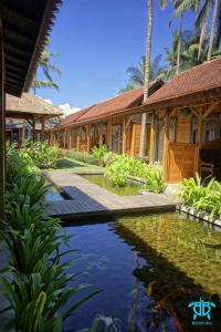 Zahrada ubytování Benthos Bali Dive Resort