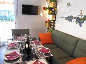 Χώρος καθιστικού στο Le Stagioni di Bacco