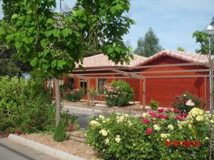 Vonkajšia záhrada v ubytovaní Motel San Isidro
