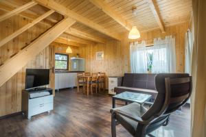 Et tv og/eller underholdning på Słoneczny Ogród