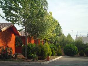 Vonkajšia záhrada v ubytovaní Motel San Isidro