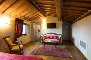 Posezení v ubytování Palazzo Pacini