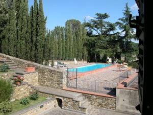 Bazén v ubytování La Maestà Tuscan Sun nebo v jeho okolí