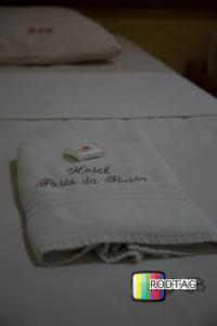 Postel nebo postele na pokoji v ubytování Hotel Porto Da Barra