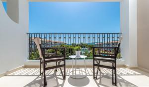Balkón nebo terasa v ubytování Bitzaro Grande Hotel & Suites