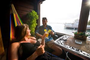 Clients de Utila Lodge