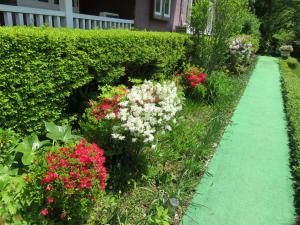 Zahrada ubytování Nikko Pension L'escale