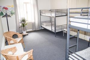 Postel nebo postele na pokoji v ubytování Hostel Franz Kafka