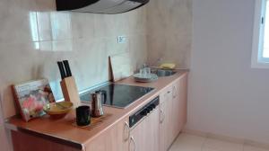 Una cocina o zona de cocina en Apartaments Els Temporers