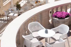 Posezení v ubytování Boutique Hotel Kredo