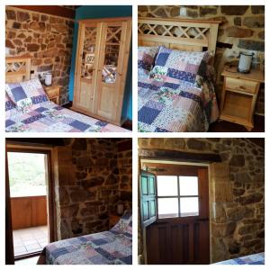 Giường trong phòng chung tại Casuca Pico Jiniro